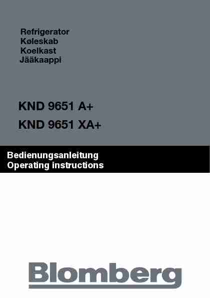 Blomberg Refrigerator KND 9651 A+-page_pdf